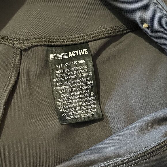 Victorias Secret PINK Active Small Gray Athletic Leggings With Pockets Women's - Picture 7 of 7